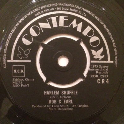 BOB & EARL - Harlem Shuffle