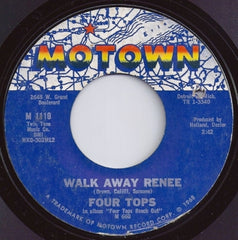 FOUR TOPS - Walk Away Renee / Your Love Is Wonderful