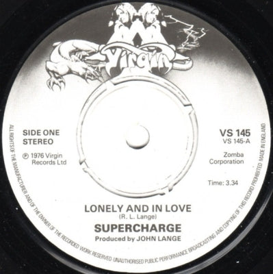 SUPERCHARGE - Lonely And In Love / Give It The Nasty
