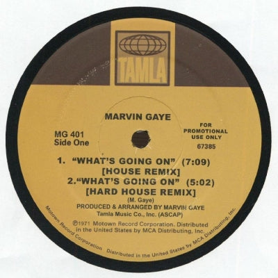 MARVIN GAYE - What's Going On / Got To Give It Up