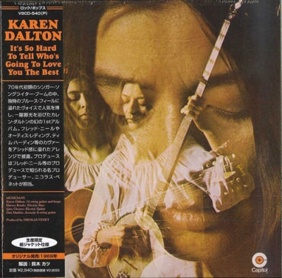 KAREN DALTON - It's So Hard To Tell Who's Going To Love You The Best