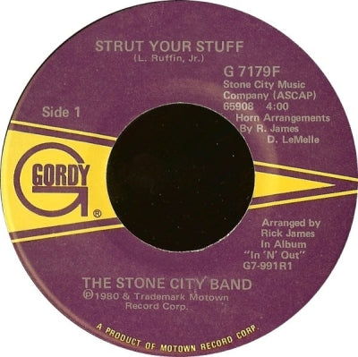 THE STONE CITY BAND - Strut Your Stuff / F.I.M.A. (Funk In Mama Afrika)