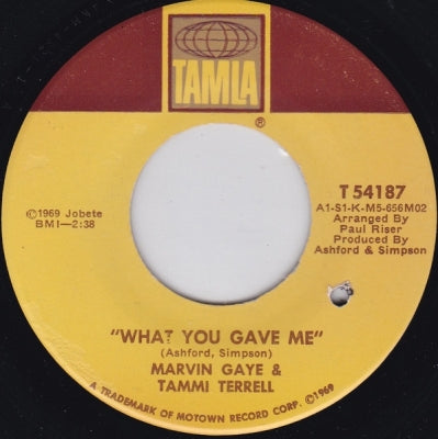 MARVIN GAYE & TAMMI TERRELL  - What You Gave Me