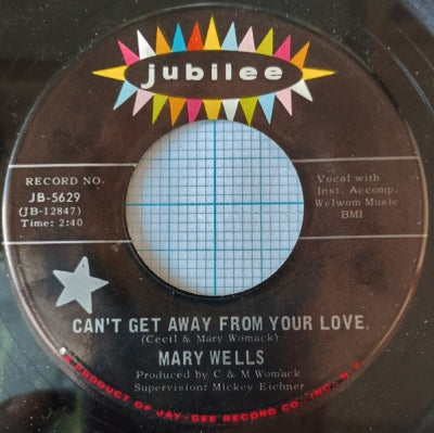 MARY WELLS - Can't Get Away From Your Love / Woman In Love