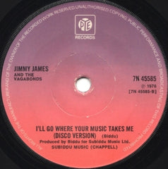 JIMMY JAMES & THE VAGABONDS - I'll Go Where Your Music Takes Me