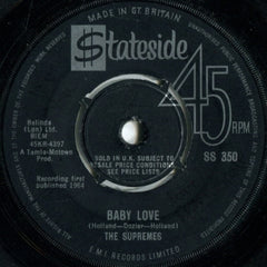 THE SUPREMES - Baby Love / Ask Any Girl