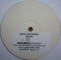 GENRE - Won / Too