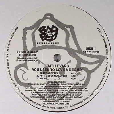 FAITH EVANS - You Used To Love Me (Remix)