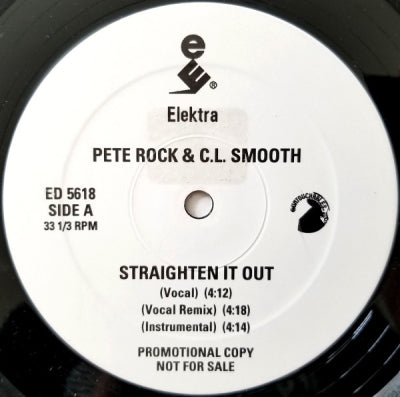 PETE ROCK & C.L. SMOOTH - Straighten It Out