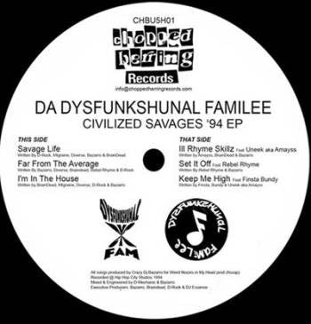 DA DYSFUNKSHUNAL FAMILEE - Civilized Savages 94 EP