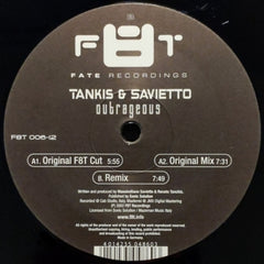 TANKIS & SAVIETTO - Outrageous