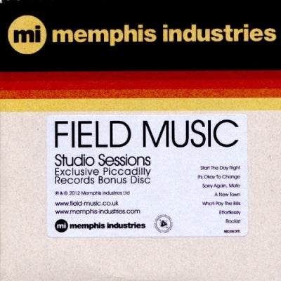 FIELD MUSIC - Studio Sessions