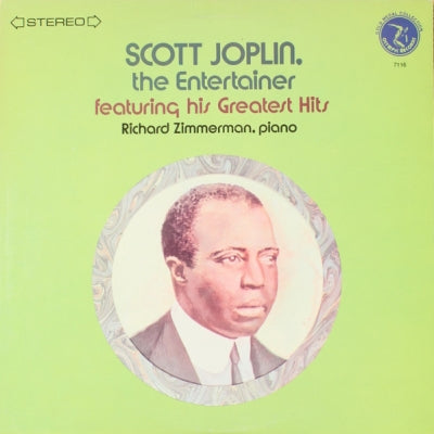 RICHARD ZIMMERMAN - Scott Joplin. The Entertainer Featuring His Greatest Hits