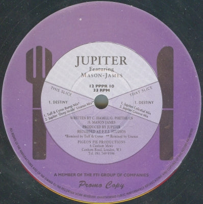 JUPITER FEATURING MASON-JAMES - Destiny