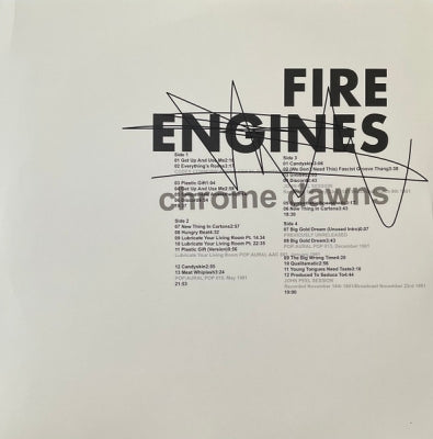 FIRE ENGINES - Chrome Dawns