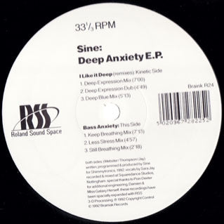 SINE - Deep Anxiety E.P.