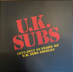 UK SUBS - 1977 - 2017, 40 Years Of U.K. Subs Singles