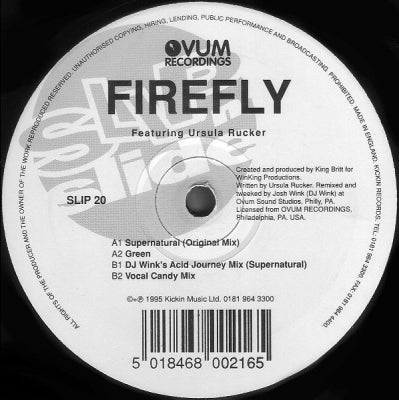 FIREFLY FEAT: URSULA RUCKER - Supernatural