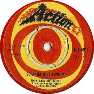 ROY LEE JOHNSON - So Anna Just Love Me / Boogaloo No.3