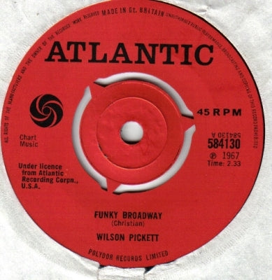 WILSON PICKETT - Funky Broadway / I'm Sorry About That