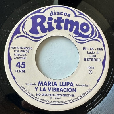 MARIA LUPA Y LA VIBRACIóN - No Eres Tan Listo Brother / Mujeres