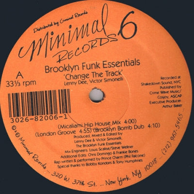 THE BROOKLYN FUNK ESSENTIALS - Change The Track