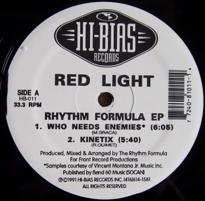 RED LIGHT - Rhythm Formula EP