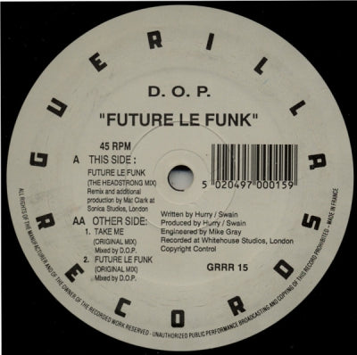 D.O.P. - Future Le Funk / Take Me