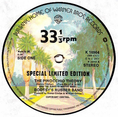 BOOTSY'S RUBBER BAND - The Pinocchio Theory / Psychoticbumpschool / What's A Telephone Bill