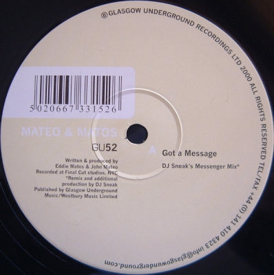 MATEO & MATOS - Got a Message