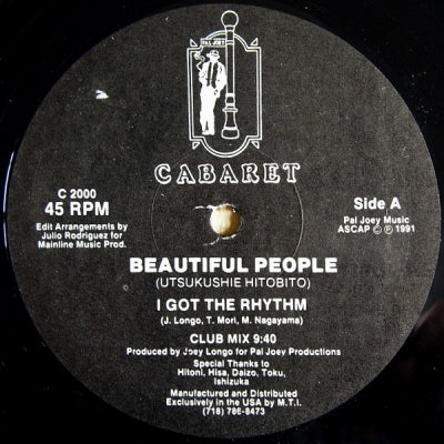 BEAUTIFUL PEOPLE  - I Got The Rhythm