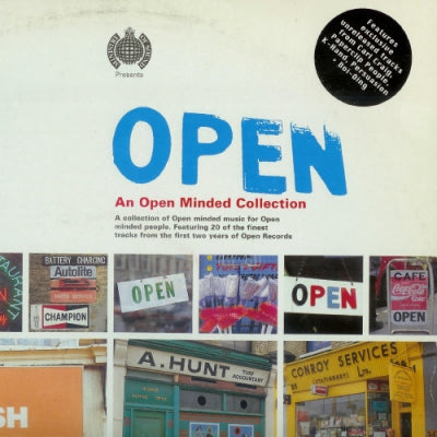 VARIOUS ARTISTS - Ministry Of Sound Presents Open (An Open Minded Collection)