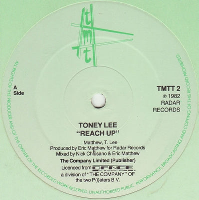 TONEY LEE - Reach Up