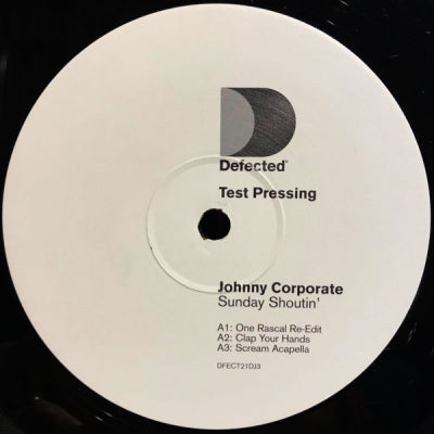 JOHNNY CORPORATE - Sunday Shouting