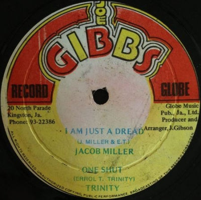 JACOB MILLER - I Am Just a Dread