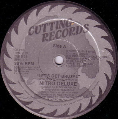 NITRO DELUXE - Let's Get Brutal / This Brutal House