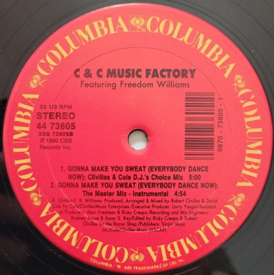 C & C MUSIC FACTORY - Gonna Make You Sweat