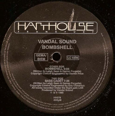 VANDAL SOUND - Bombshell / Bass Cadet