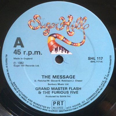 GRANDMASTER FLASH & THE FURIOUS FIVE - The Message