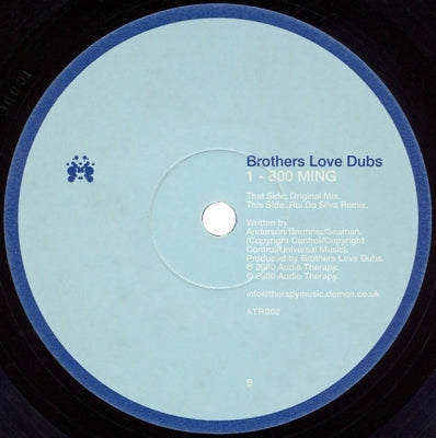 BROTHER'S LOVE DUBS - 1-800 Ming