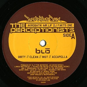 THE PERCEPTIONISTS - Blo