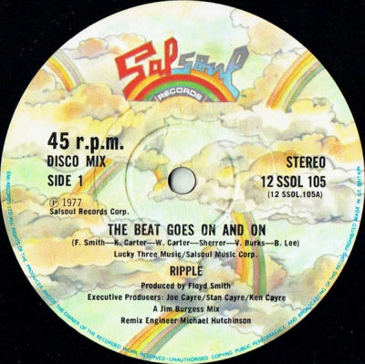 RIPPLE - The Beat Goes On And On / Facts Of Life
