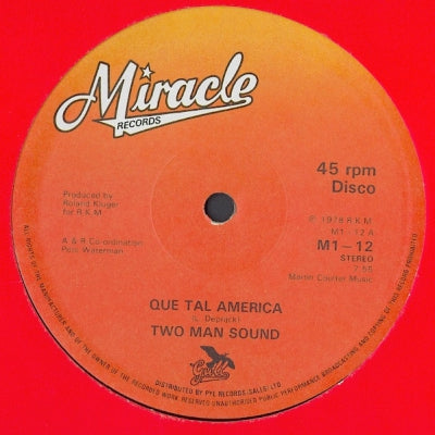 TWO MAN SOUND - Que Tal America / Brazil O Brazil (Sarava Meu Amor)