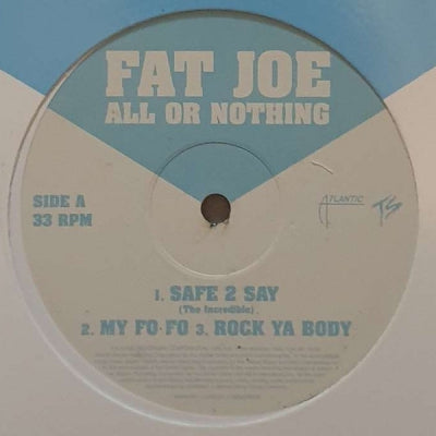 FAT JOE - All Or Nothing LP Sampler