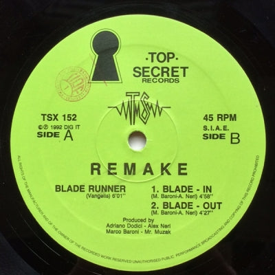 REMAKE - Blade Runner / Blade In / Blade Out