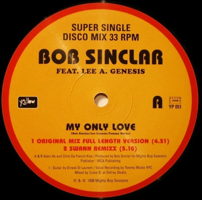 BOB SINCLAIR - My Only Love