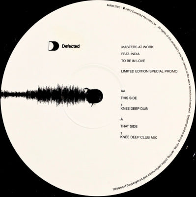 MASTERS AT WORK - To Be In Love (Remix)