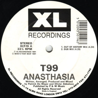 T99 - Anasthasia