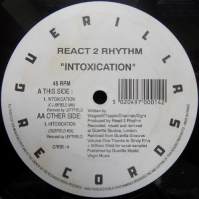 REACT 2 RHYTHM - Intoxication