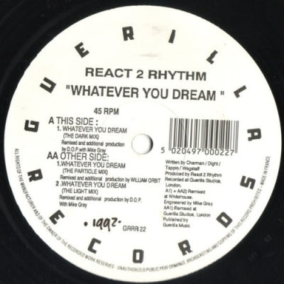 REACT 2 RHYTHM - Whatever You Dream